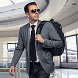 OGIO 411069 - BLACK Business Excelsior 17" Laptop Backpack/Rucksack, Black/Silver