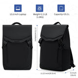 OIWAS Backpack for Men, 16 Inch Laptop Backpack for Men with Magnetic Buckle, Water - Resistant Travel Laptop Backpack