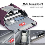 OIWAS Messenger Bag for Women, 17 Inch Laptop Crossbody Bags Men Casual Satchel Shoulder Bag College Travel Office Briefcase