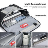 OIWAS Messenger Bag for Women, 17 Inch Laptop Crossbody Bags Men Casual Satchel Shoulder Bag College Travel Office Briefcase (Black, 17 inch)