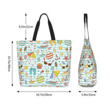 OLUSENMO Summer Beachy Tote Shoulder Bag Large Durable Eco - friendly Handbag Lightweight & Stylish,Perfect for Beach/Travel/Work - 19.7x15.7x5.9 Inch