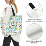 OLUSENMO Summer Beachy Tote Shoulder Bag Large Durable Eco - friendly Handbag Lightweight & Stylish,Perfect for Beach/Travel/Work - 19.7x15.7x5.9 Inch