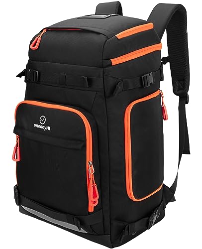 onedayHI Ski Boot Bag, 70L Snowboard Boot Backpack, Waterproof Ski Boot Bag Backpack, Ski & Snowboard Boots Travel Backpack for Ski | Backpacks4Less