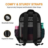 Oraben Heavy Duty Mesh Backpack for Beach Work, Mesh Bookbag 25L