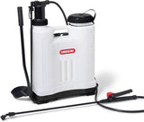 Oregon Backpack Pressure Garden Chemical/Weed Killer Sprayer with Lance and 4 Adjustable Spray Nozzles, 16 Liters, Knapsack Wearable Gardening Accessories