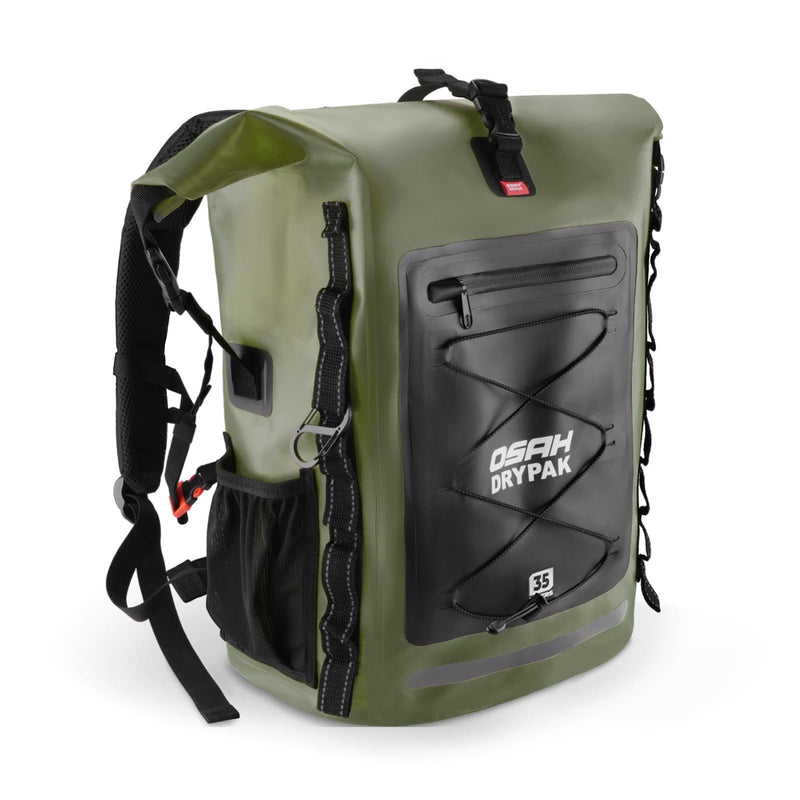 OSAH DRYPAK Waterproof Backpack Dry Bag 35L/55L/85L – Heavy Duty Roll - Top Hiking Backpack for Travel, Kayaking, Boating, Camping, Rafting and Fishing
