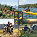 OSAH DRYPAK Waterproof Backpack Dry Bag 35L/55L/85L – Heavy Duty Roll - Top Hiking Backpack Sack Keeps Gear Dry for Travel, Kayaking, Boating, Camping, Rafting and Fishing