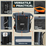 OSAH DRYPAK Waterproof Backpack Dry Bag 35L/55L/85L – Heavy Duty Roll - Top Hiking Backpack Sack Keeps Gear Dry for Travel, Kayaking, Boating, Camping, Rafting and Fishing