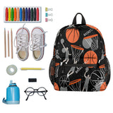 OSAM SPACE Basketball Player Backpack for Boy Cool Dunk Small Backpack 12 Inche for Kids,Toddler Back pack with Chest Strap