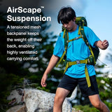 Osprey Ace 38L Kids' Backpacking Backpack, Green Canopy | Osprey Backpacks