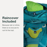 Osprey Ace 38L Kids' Backpacking Backpack, Green Canopy | Osprey Backpacks