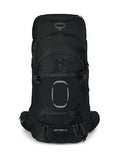 Osprey Aether 65L Men's Backpacking Backpack, Black, L/XL, Extended Fit | Osprey Backpacks