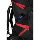 Osprey Aether Plus 100L Men's Backpacking Backpack, Black, L/XL | Osprey Backpacks