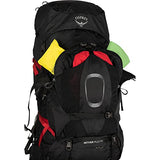Osprey Aether Plus 100L Men's Backpacking Backpack, Black, L/XL | Osprey Backpacks