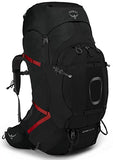 Osprey Aether Plus 100L Men's Backpacking Backpack, Black, L/XL | Osprey Backpacks