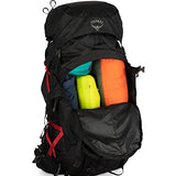 Osprey Aether Plus 100L Men's Backpacking Backpack, Black, L/XL | Osprey Backpacks