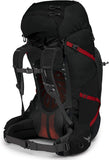 Osprey Aether Plus 85L Men's Backpacking Backpack, Black, L/XL