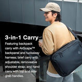 Osprey Aoede 25L Commuter Briefcase Backpack, Black | Osprey Backpacks