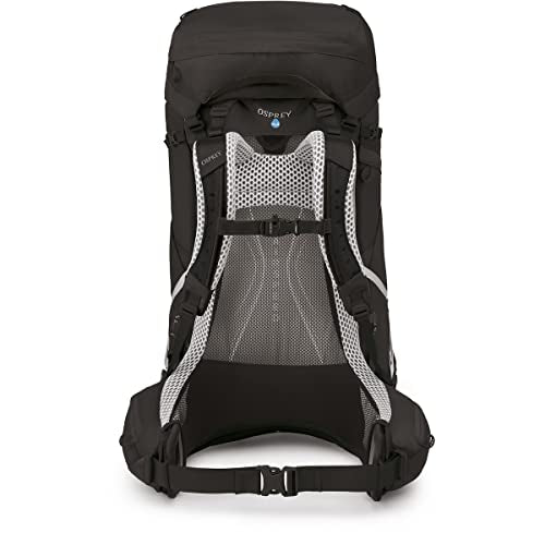 Osprey Atmos AG LT 65L Men's Backpacking Backpack, Black, L/XL | Osprey Backpacks