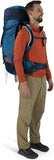 Osprey Atmos AG LT 65L Men's Backpacking Backpack, Scenic Valley/Green Peppercorn, S/M | Osprey Backpacks