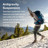 Osprey Atmos AG LT 65L Men's Backpacking Backpack, Scenic Valley/Green Peppercorn, S/M | Osprey Backpacks