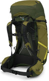 Osprey Atmos AG LT 65L Men's Backpacking Backpack, Scenic Valley/Green Peppercorn, S/M | Osprey Backpacks