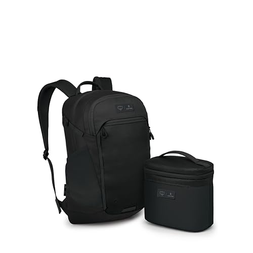 Osprey Axis Campus Laptop Backpack x Hydro Flask 5L Lunch Bag - Everyday Commuter Bundle for Campus and Work, Black | Osprey Backpacks