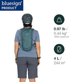 Osprey Berm 4L Biking Backpack with Hydraulics Reservoir - Lightweight Hydration Backpack for Men and Women, Cascade Blue | Osprey Backpacks