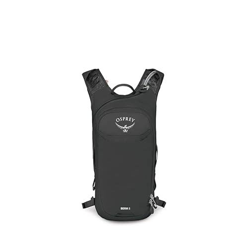 Osprey Berm 8L Biking Backpack with Hydraulics Reservoir - Lightweight Hydration Backpack for Men and Women, Raven Black | Osprey Backpacks