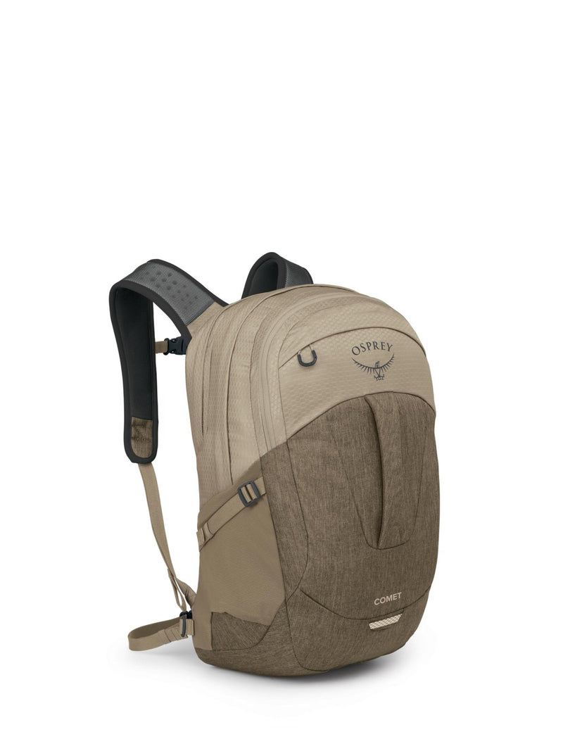 Osprey Comet Laptop Backpack, Alpaca Tan/Latte Brown Heather