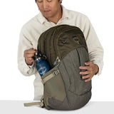 Osprey Comet Laptop Backpack - Dual Compartment Commuter Bag for Laptop & Everyday Essentials, Phantom Grey Heather | Osprey Backpacks