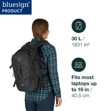 Osprey Comet Laptop Backpack, Tungsten/Soundwave Grey Heather