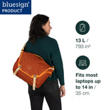 Osprey Daylite 12L Messenger Bag - Durable Crossbody Shoulder Bag with Laptop Sleeve and Bottle Pocket, Torrent Blue