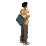 Osprey Daylite 12L Messenger Bag - Durable Crossbody Shoulder Bag with Laptop Sleeve and Bottle Pocket, Torrent Blue