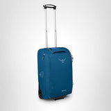 Osprey Daylite 40L Wheeled Carry On Collapsible Travel Duffel Bag, Lightweight Rolling Suitcase, Night Shift Blue | Osprey Backpacks