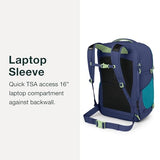 Osprey Daylite 44L Carry-On Travel Pack - Lightweight, Durable Backpack with Streamlined Design - Versatile, Spacious Bag for Weekend Trips or Business, Blue Spikemoss/Alkaline | Osprey Backpacks
