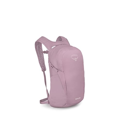 Osprey Daylite Commuter Backpack - Lightweight Everyday Bag with Laptop Sleeve, Bottle Pockets, Iris Pink | Osprey Backpacks