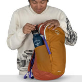 Osprey Daylite Commuter Backpack - Lightweight Everyday Bag with Laptop Sleeve, Bottle Pockets, Shaleafy Print/Frosty Mint | Osprey Backpacks