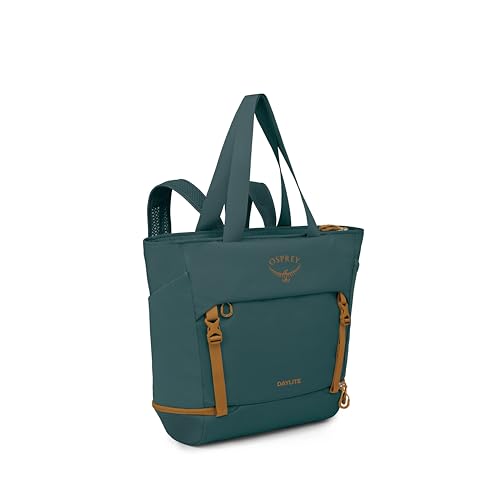 Osprey Daylite Large Tote Weekend Pack - Shoulder or Backpack Carry with Laptop Sleeve & Shoe Compartment, Torrent Blue | Osprey Backpacks