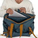 Osprey Daylite Large Tote Weekend Pack - Shoulder or Backpack Carry with Laptop Sleeve & Shoe Compartment, Torrent Blue | Osprey Backpacks