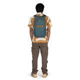 Osprey Daylite Plus Commuter Backpack - Everyday Pack with Laptop Sleeve, Bottle Pockets, and Extra Storage, Porcelain Orange | Osprey Backpacks
