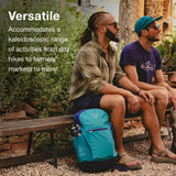 Osprey Daylite Plus Commuter Backpack – Lightweight, Everyday Pack with Laptop Sleeve and Water Bottle Pockets – Ideal for Work, School, and Travel with Versatile Storage Options, Tan Concrete