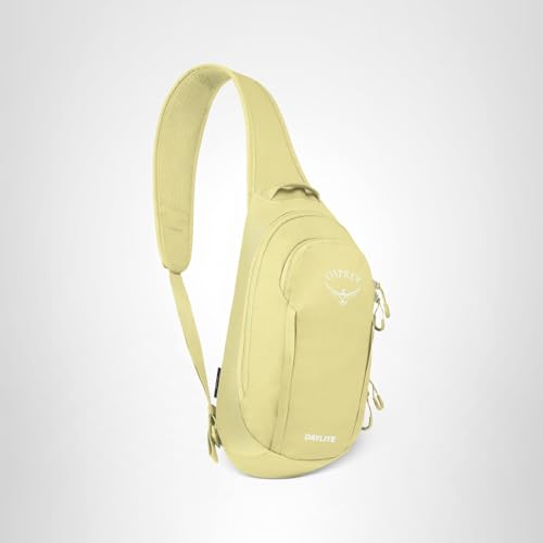 Osprey Daylite Shoulder Sling Bag – Compact Crossbody Sling Backpack for Everyday Carry, Festivals, and Travel – Lightweight, Comfortable Fit for Hands - Free Convenience, Wander Yellow