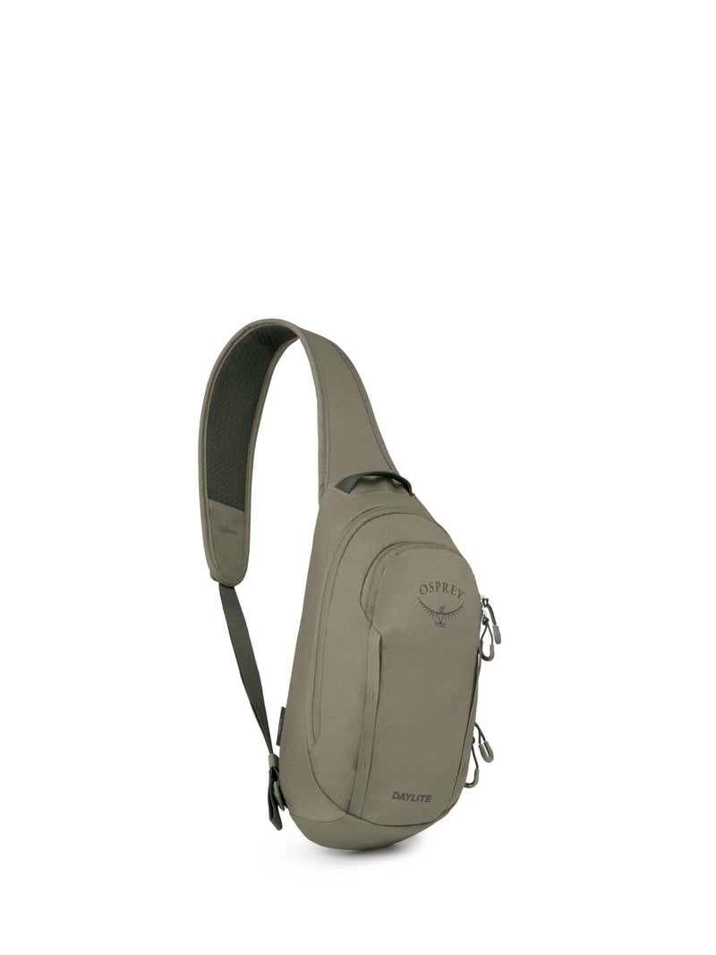 Osprey Daylite Shoulder Sling Bag – Compact Crossbody Sling Backpack for Everyday Carry, Festivals, and Travel – Lightweight, Comfortable Fit for Hands - Free Convenience, Tan Concrete