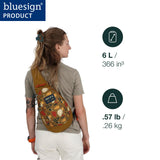 Osprey Daylite Shoulder Sling Bag – Compact Crossbody Sling Backpack for Everyday Carry, Festivals, and Travel – Lightweight, Comfortable Fit, Tunnel Vision Grey Amazon Exclusive
