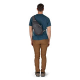 Osprey Daylite Shoulder Sling Bag – Compact Crossbody Sling Backpack for Everyday Carry, Festivals, and Travel – Lightweight, Comfortable Fit, Tunnel Vision Grey Amazon Exclusive