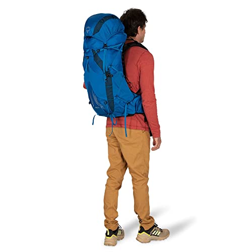 Osprey Exos 38L Men's Ultralight Backpacking Backpack, Blue Ribbon, L/XL | Osprey Backpacks