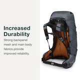 Osprey Exos 48L Men's Ultralight Backpacking Backpack, Dark Charcoal, S/M | Osprey Backpacks
