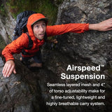 Osprey Exos 48L Men's Ultralight Backpacking Backpack, Dark Charcoal, S/M | Osprey Backpacks