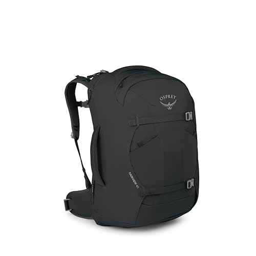 Osprey Fairview 40L Women's Travel Backpack - Carry On Bag with Laptop Sleeve and Toiletry Pocket, Black | Osprey Backpacks